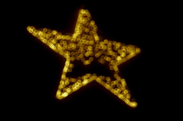ボケの背景の星 — ストック写真