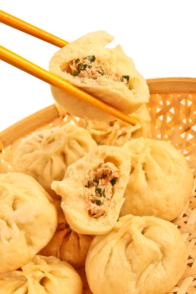Dumplings al vapor chinos —  Fotos de Stock