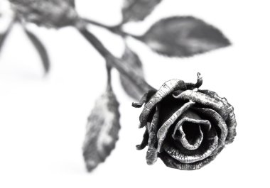 Metal rose clipart