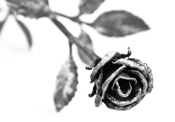 金属玫瑰 — 图库照片