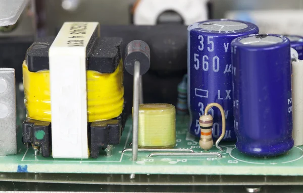 Antiguo circuito electrónico — Foto de Stock