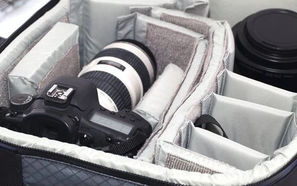 Tragbare Kameratasche — Stockfoto