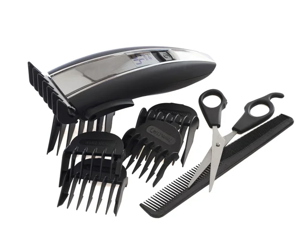 Barbeiro ferramentas de trabalho — Fotografia de Stock