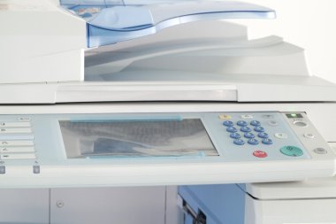 Multifunction printer clipart