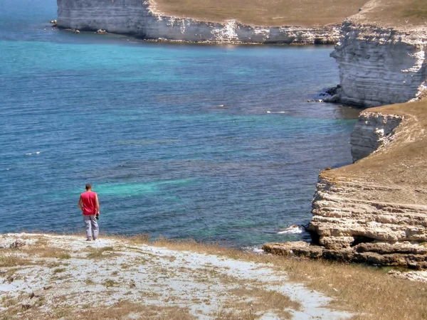 Costa del mar. Crimea . — Foto de Stock