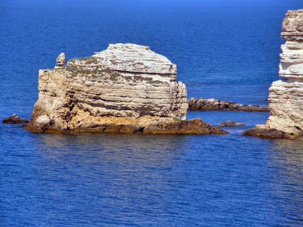 Deniz kıyısında. Batı Kırım. tarhankut — Stok fotoğraf