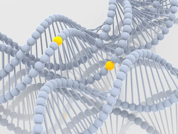 Ген в ДНК — стоковое фото