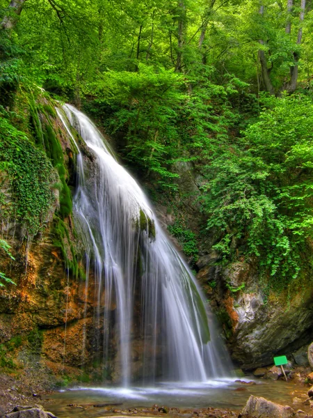 Waterfalls. Crimea. — Stock Photo, Image