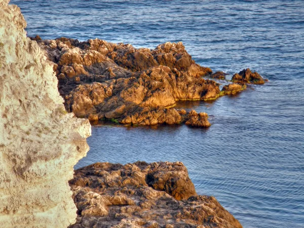 Costa do mar. A Crimeia ocidental . — Fotografia de Stock