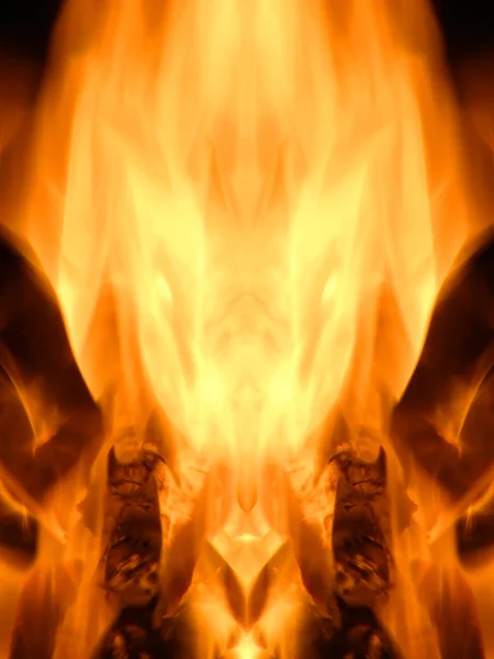 Φλόγες ή φωτιά — Φωτογραφία Αρχείου