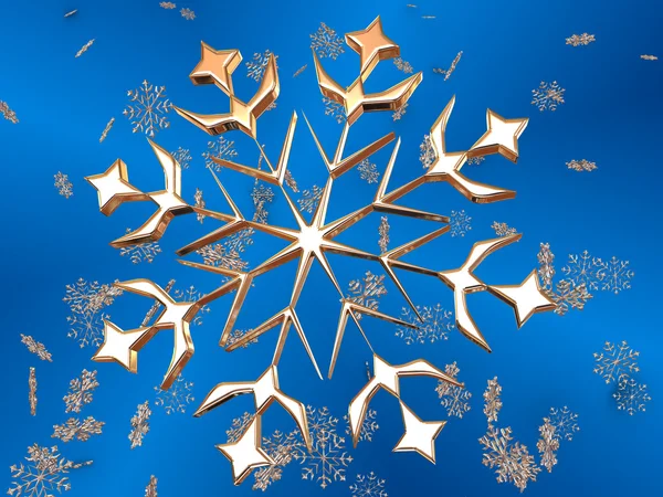 Snowflake. — Stock Photo, Image