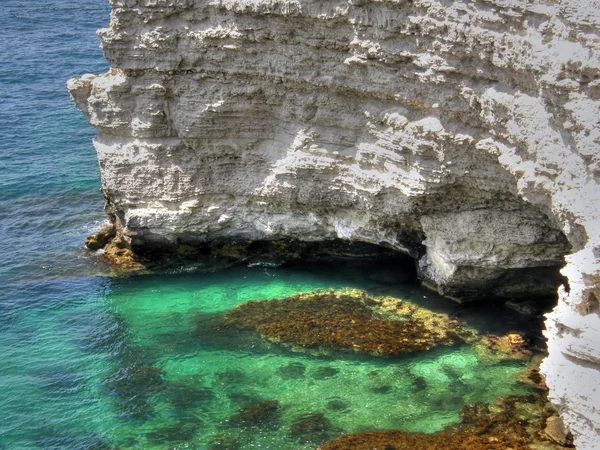 Beautiful sea coast. The western Crimea. — Stock Photo, Image