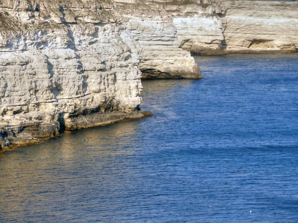 Schöne Meeresküste. die westliche Krim. — Stockfoto