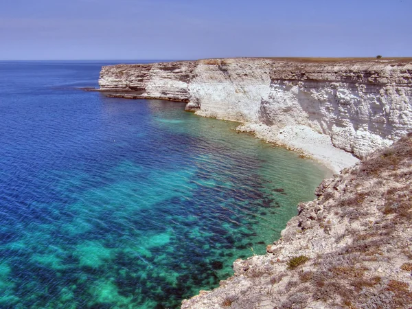 Hermosa costa marina. La Crimea occidental . —  Fotos de Stock