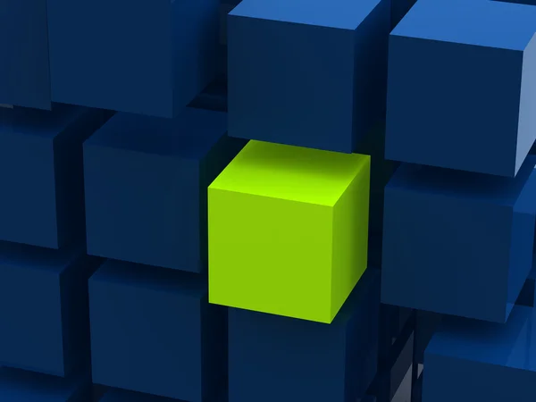 Box. 3D — Stockfoto