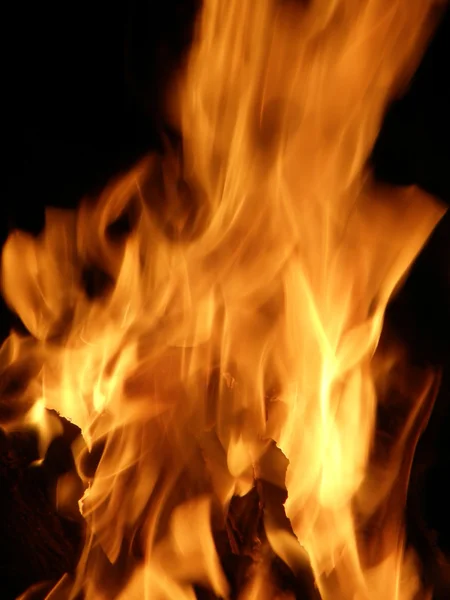 Flames or fire — Stock Photo, Image