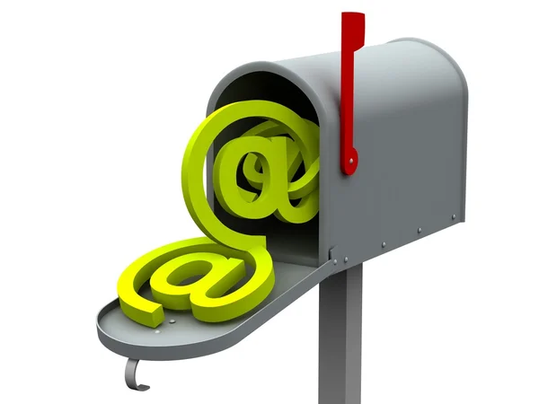 Caixa de correio . — Fotografia de Stock