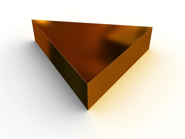 Трехмерная фигура. 3d — стоковое фото