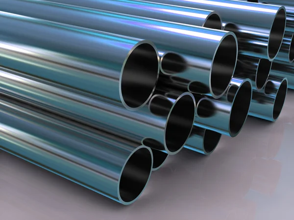 stock image Steel tubing 3d