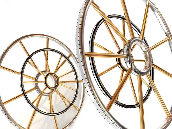 Estrutura de uma roda — Fotografia de Stock
