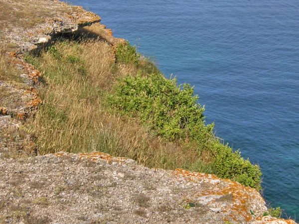 Rannikko. Läntinen Krimillä. Tarhankut — kuvapankkivalokuva
