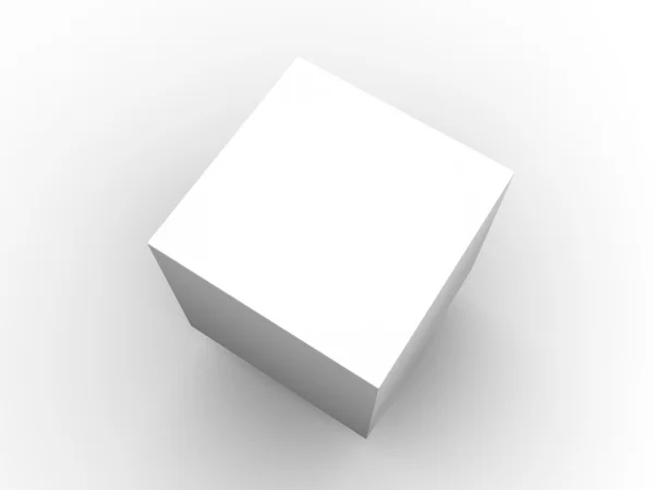 Caja. 3d — Foto de Stock