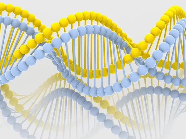 В ДНК гена — стокове фото