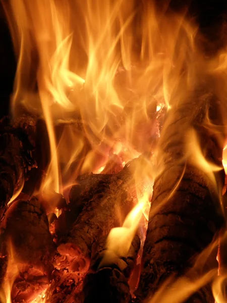 Láng vagy tűz — Stock Fotó