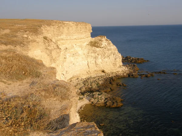 Wybrzeże Morza. Zachodni Krym. tarhankut — Zdjęcie stockowe