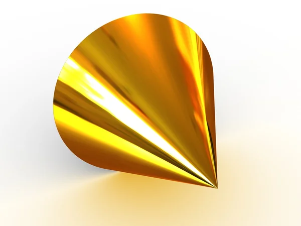 stock image Three-dimensional cone. 3d