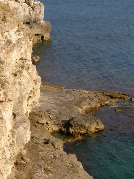 Côte maritime. La Crimée occidentale. Tarhankut — Photo