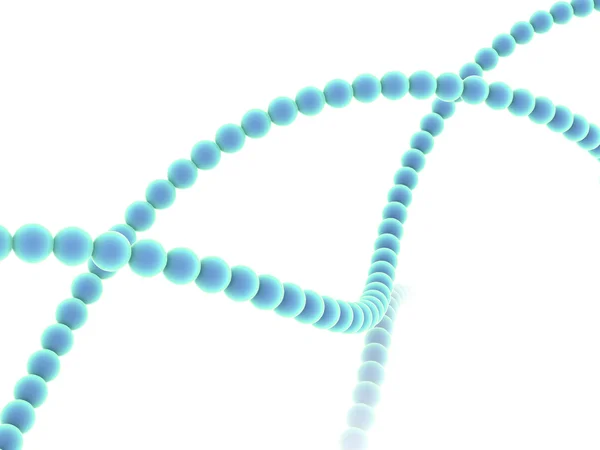 В ДНК гена . — стокове фото