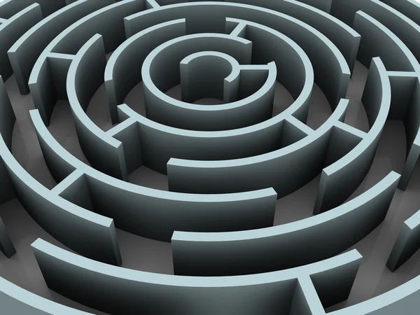 Labyrinth. — Stockfoto