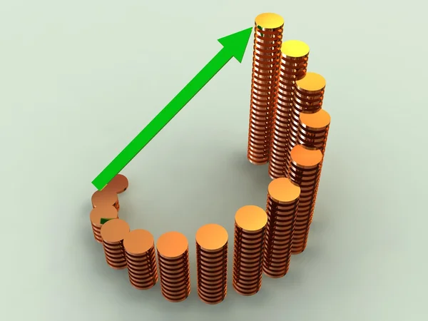 stock image Business statistics