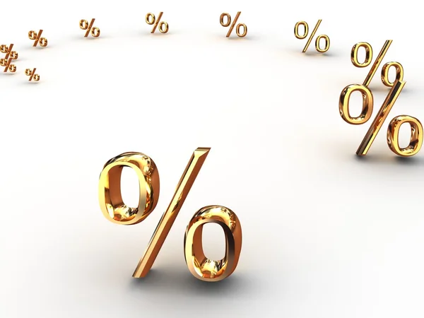 Porcentaje — Foto de Stock