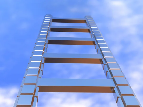 stock image Ladder in the sky