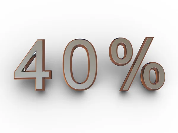Porcentaje. —  Fotos de Stock