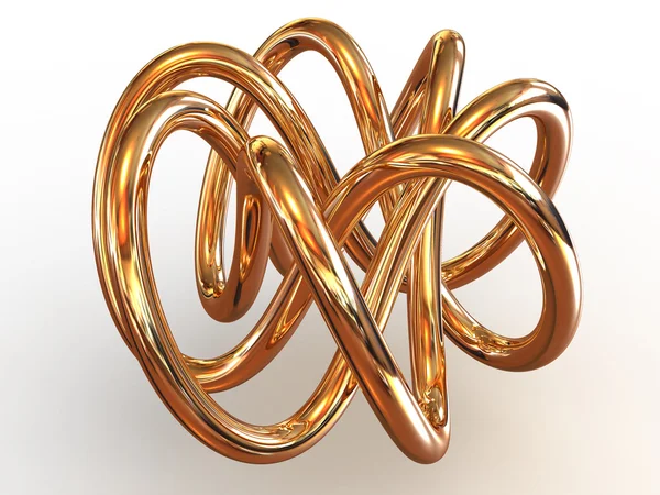 Stock image Torus knot.