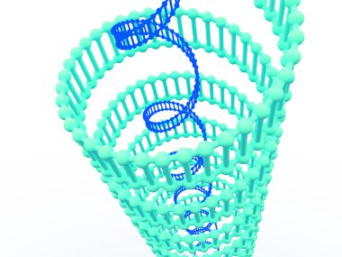 Gene in DNA. clipart