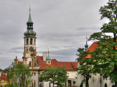 eski bir şehir. Prag.