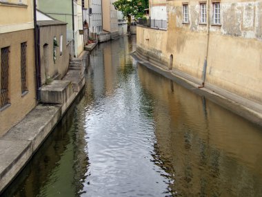 eski bir şehir. Prag.