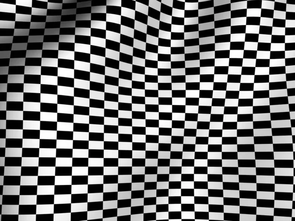 Finishing checkered flag. — Stock Photo, Image