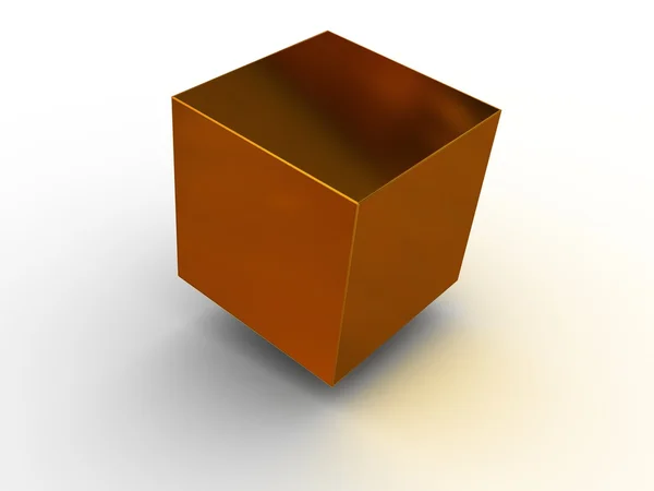 Driedimensionale figuur. 3D — Stockfoto