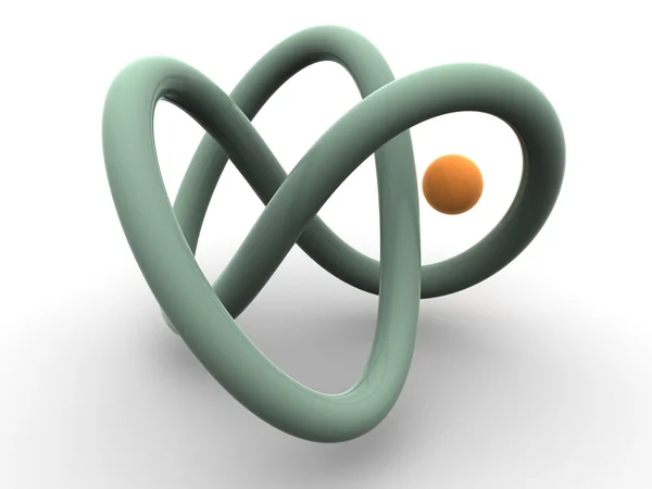 Torus knot — Stok fotoğraf