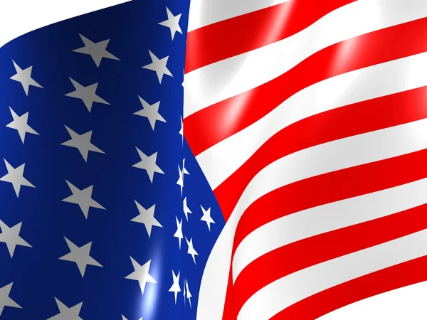 La bandiera americana — Foto Stock