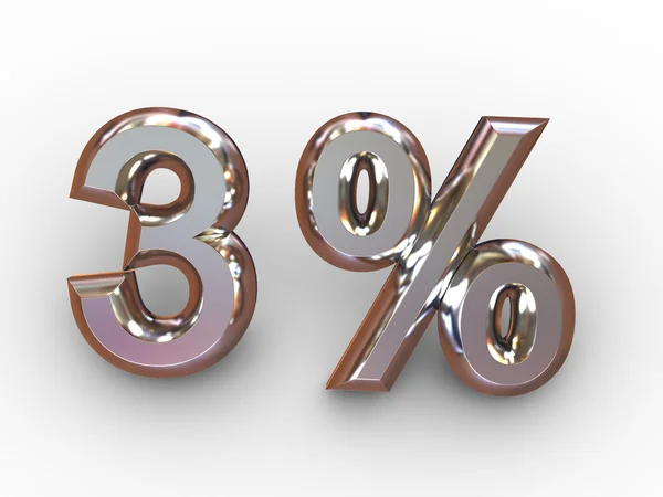Percentage. — Stockfoto