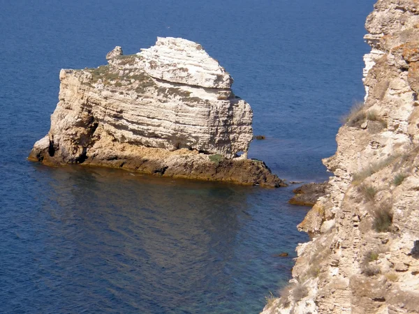 Costa del mare. La Crimea occidentale. Tarhankut — Foto Stock