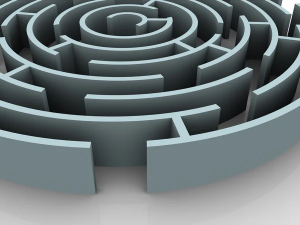 Labyrint. — Stockfoto