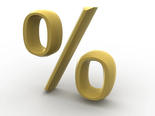 Porcentaje. — Foto de Stock