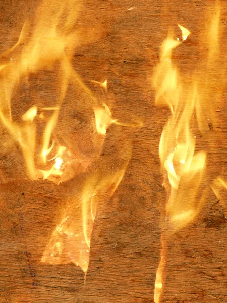 Papel y fuego — Foto de Stock
